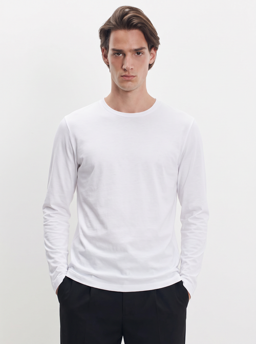 T-shirt en coton organique et élasthanne - MAJESTIC FILATURES