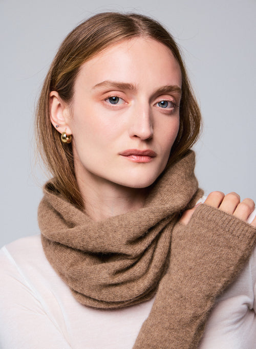 Col Long Bison en Raccoon - MAJESTIC FILATURES