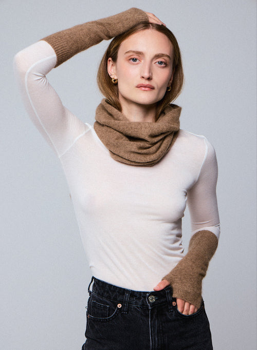 Fäustlinge aus Raccoon - MAJESTIC FILATURES