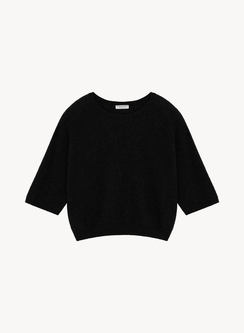 Pull en raccoon et polyamide - MAJESTIC FILATURES