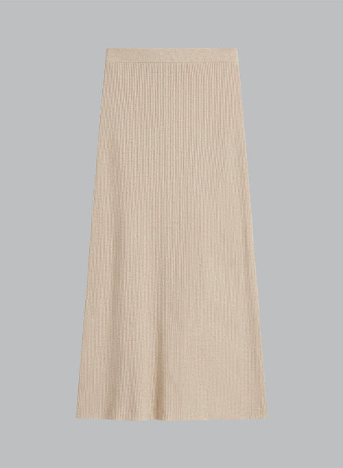 Linen Skirt in Desert - MAJESTIC FILATURES