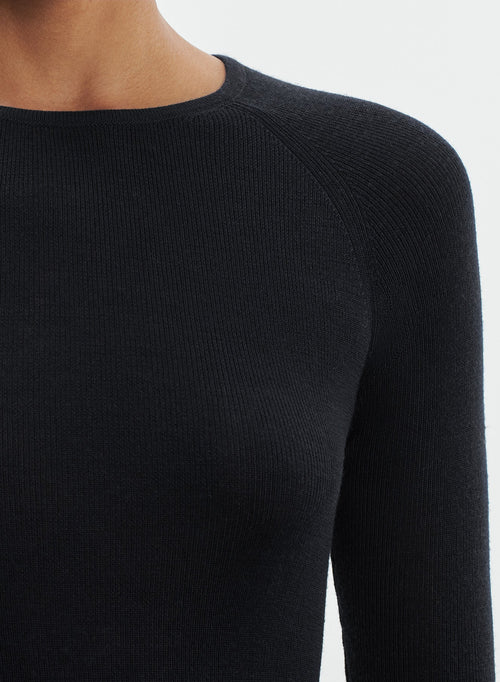 Jersey de lana merina y seda - MAJESTIC FILATURES