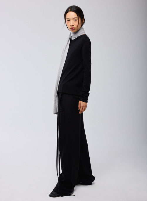 Bufanda Gris de Cachemir - MAJESTIC FILATURES