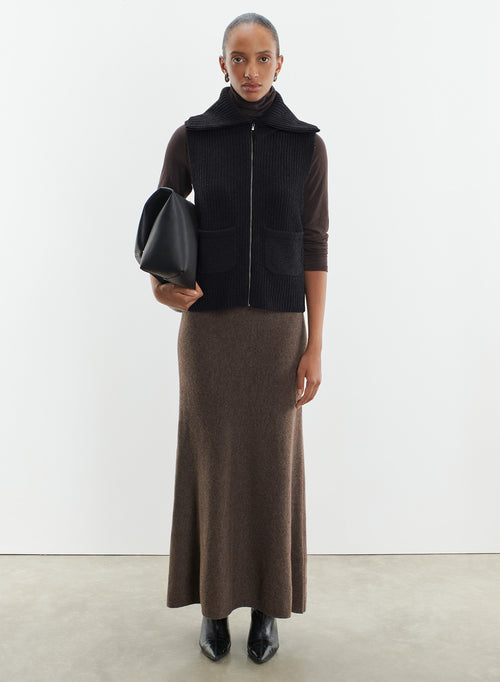 Gilet en laine mérinos - MAJESTIC FILATURES