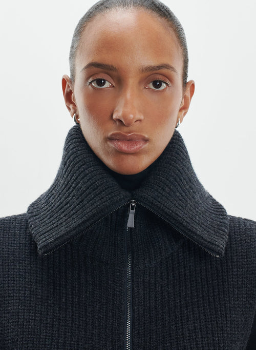 Strickjacke aus merinowolle - MAJESTIC FILATURES