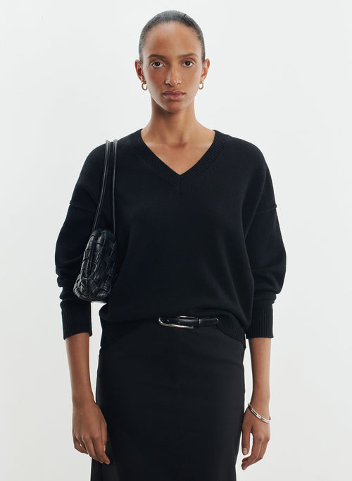 Pull en laine mérinos - MAJESTIC FILATURES