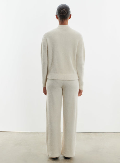 Blouson en alpaga, polyamide et élasthanne - MAJESTIC FILATURES
