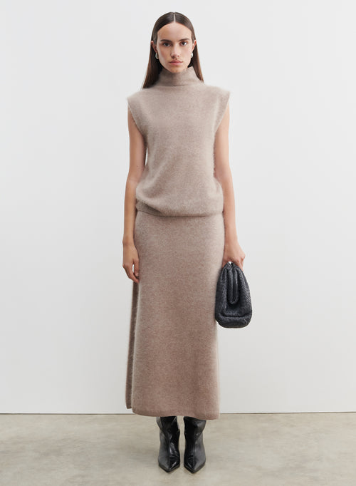Pull en laine et cachemire - MAJESTIC FILATURES