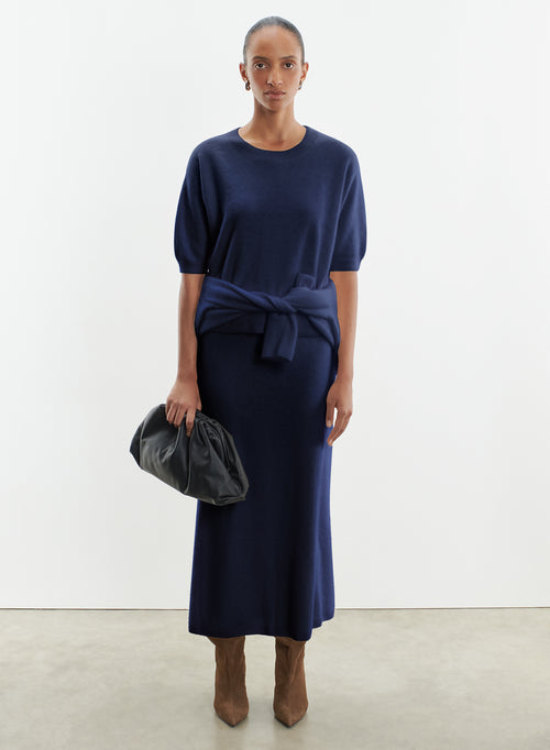 Pull en laine et cachemire - MAJESTIC FILATURES
