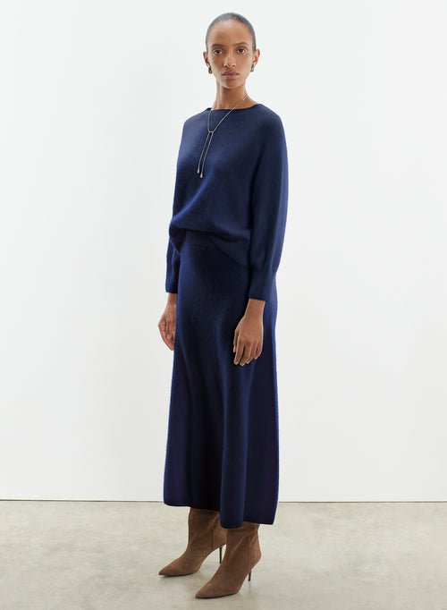 Pull en laine et cachemire - MAJESTIC FILATURES