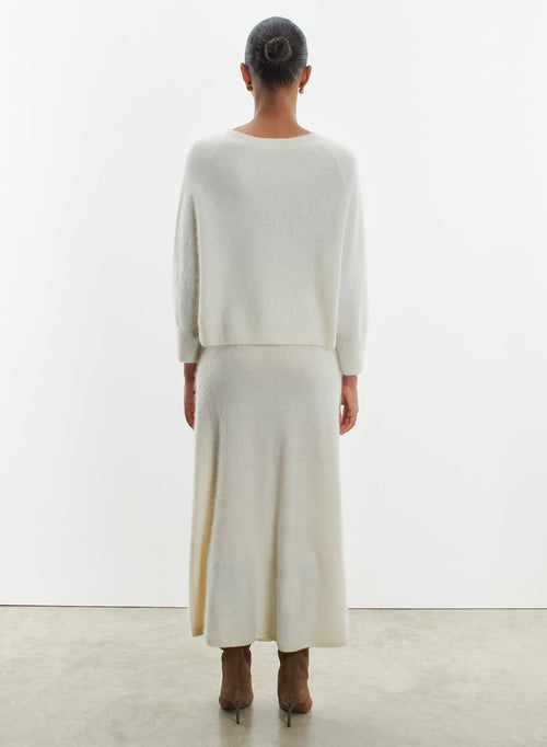 Pull en laine et cachemire - MAJESTIC FILATURES