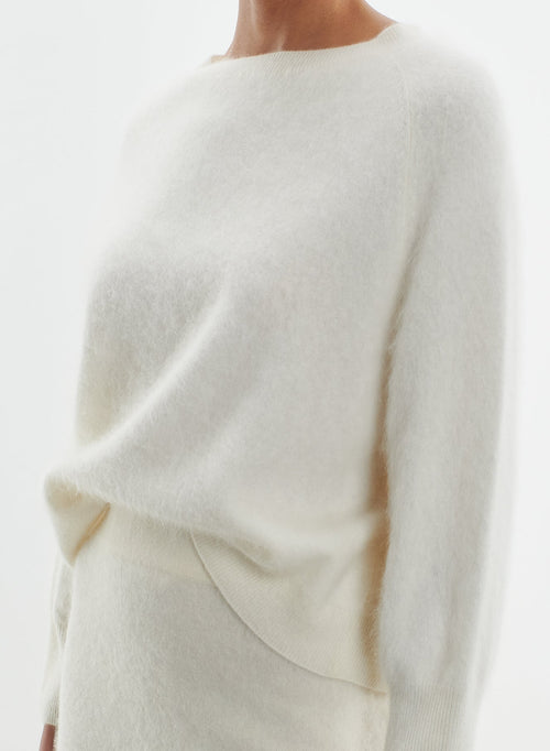 Pull en laine et cachemire - MAJESTIC FILATURES