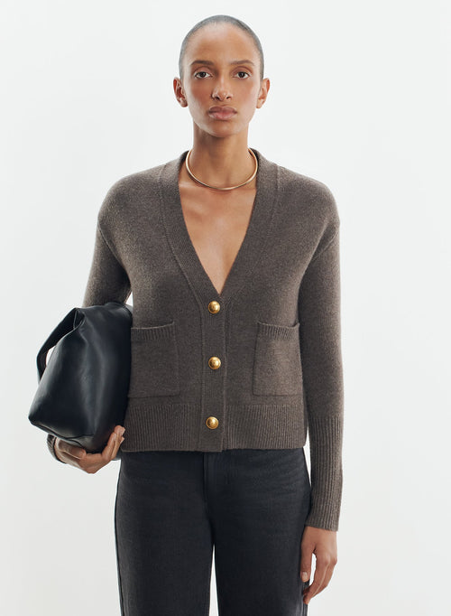 Gilet en laine et cachemire - MAJESTIC FILATURES