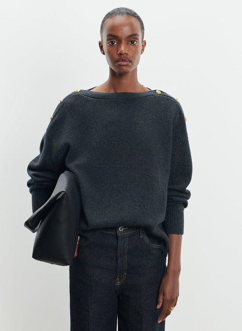 Pullover aus wolle und kaschmir - MAJESTIC FILATURES