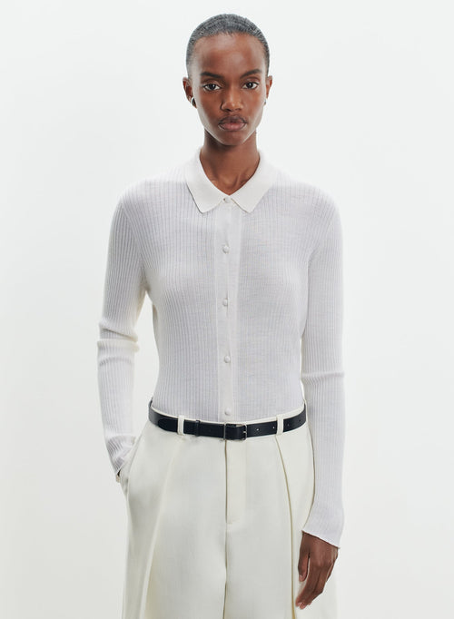 Chemise en laine mérinos - MAJESTIC FILATURES