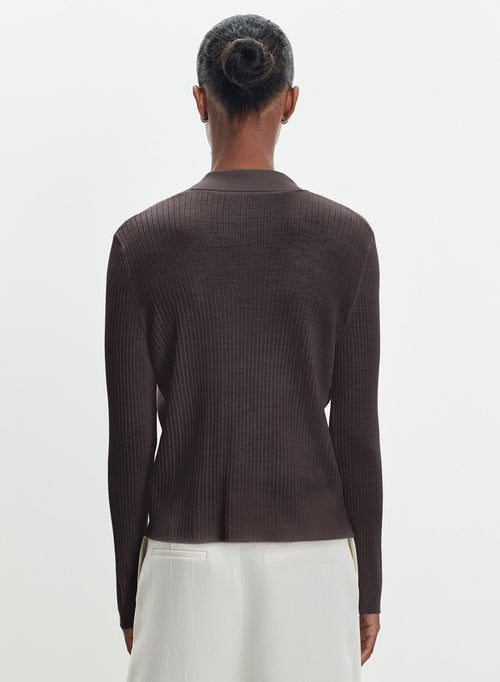 Camisa de lana merino  - MAJESTIC FILATURES