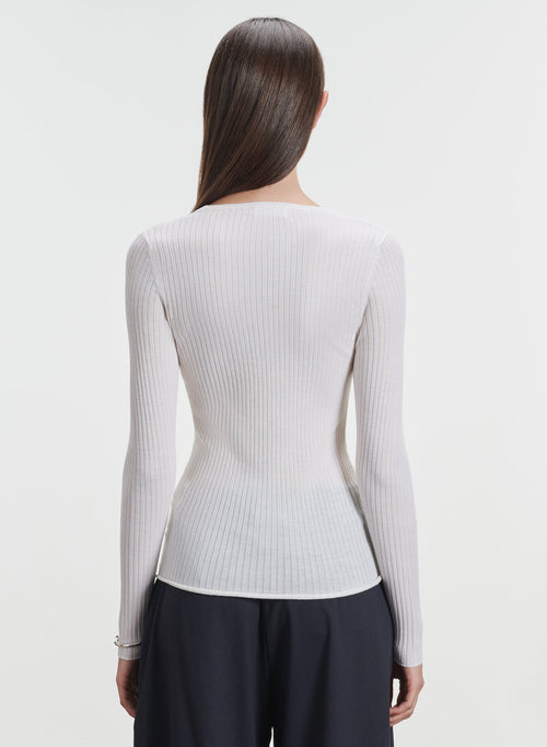 Merino wool sweater - MAJESTIC FILATURES