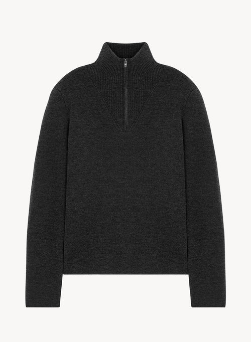 Pullover aus merinowolle und elasthan - MAJESTIC FILATURES