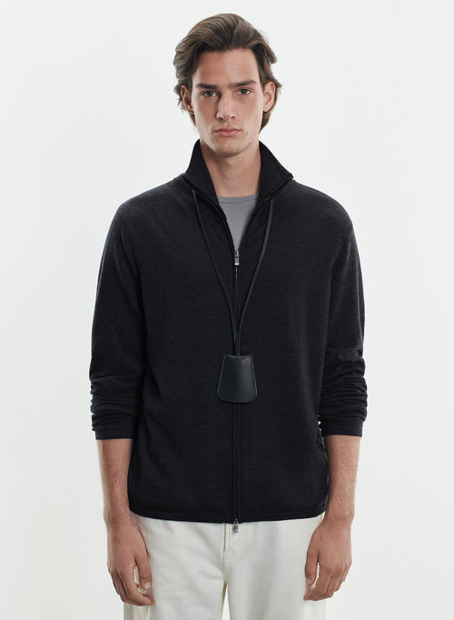 Gilet en laine mérinos et élasthanne - MAJESTIC FILATURES