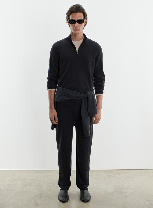 Pantalon en laine mérinos et élasthanne - MAJESTIC FILATURES