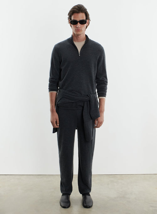 Pantalon en laine mérinos et élasthanne - MAJESTIC FILATURES
