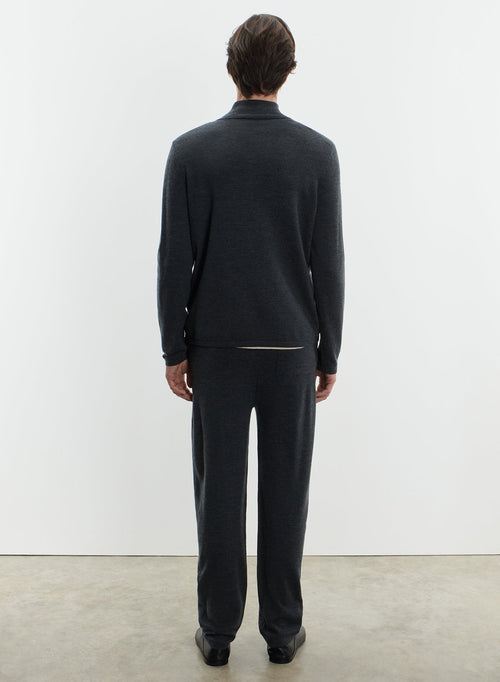 Pantalon en laine mérinos et élasthanne - MAJESTIC FILATURES
