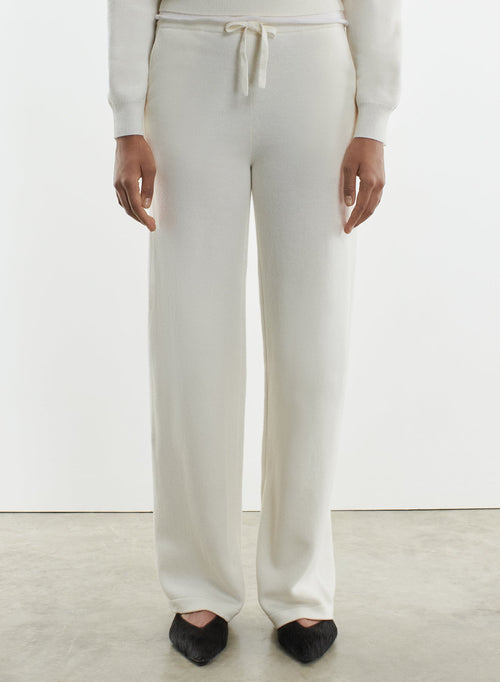 Pants in merino wool - MAJESTIC FILATURES