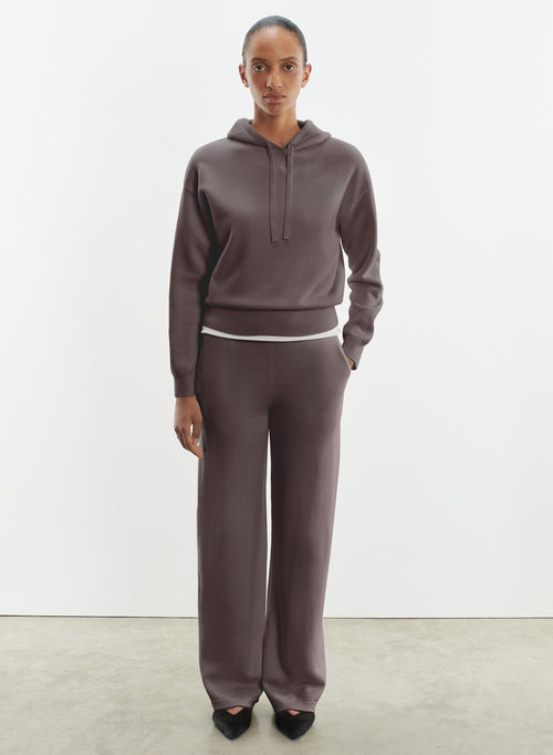 Pants in merino wool - MAJESTIC FILATURES
