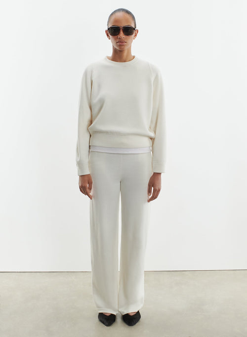 Pull en laine mérinos - MAJESTIC FILATURES