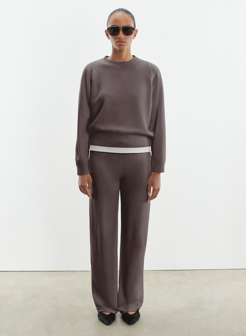 Pull en laine mérinos - MAJESTIC FILATURES