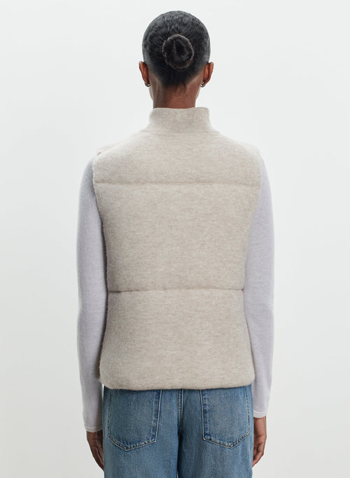 Merino wool and cashmere jacket - MAJESTIC FILATURES