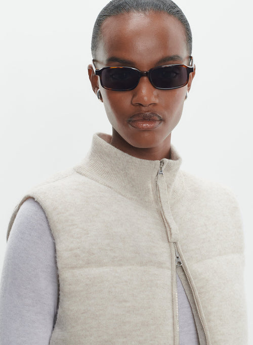 Merino wool and cashmere jacket - MAJESTIC FILATURES