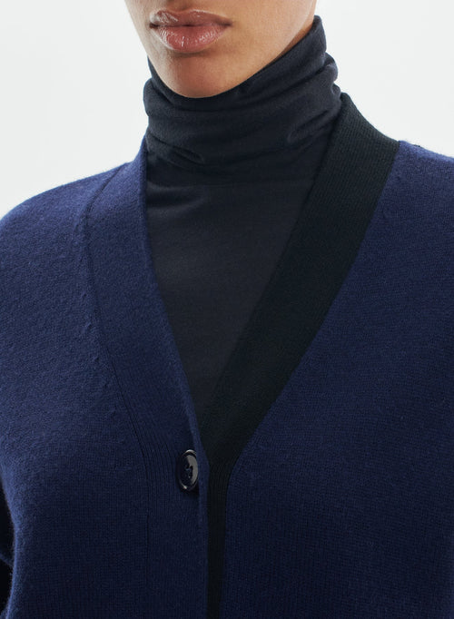 Strickjacke aus wolle und kaschmir - MAJESTIC FILATURES