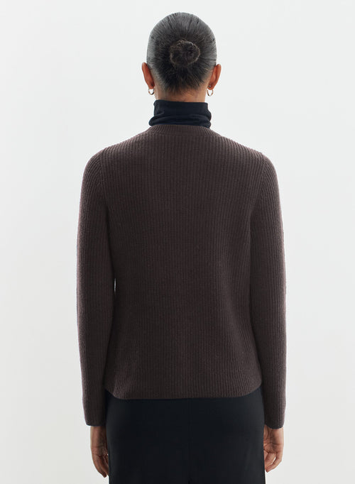 Jersey de cuero y lana merino - MAJESTIC FILATURES