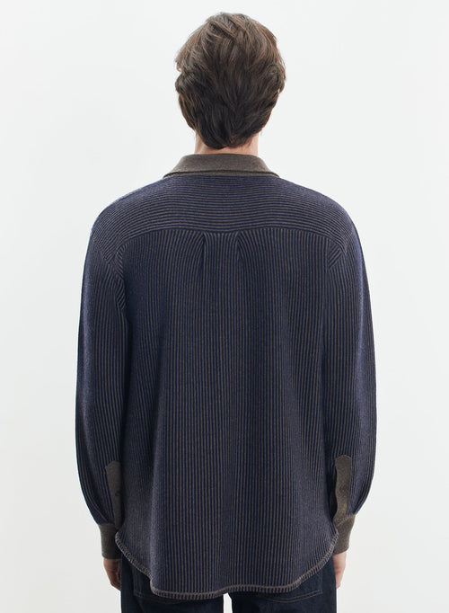 Chemise en laine et cachemire - MAJESTIC FILATURES