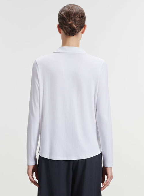 Camisa de viscosa y elastano - MAJESTIC FILATURES