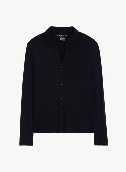 Chemise en viscose et élasthanne - MAJESTIC FILATURES