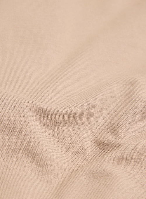 Beige 3/4 Sleeve Shirt - MAJESTIC FILATURES