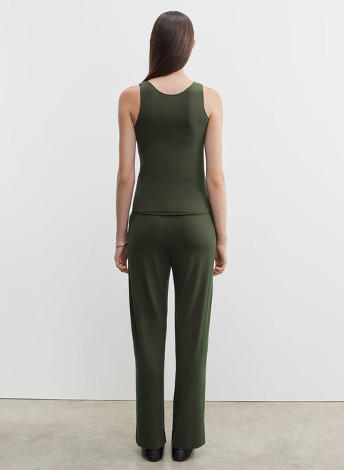 Tanktop aus viskose und elasthan - MAJESTIC FILATURES