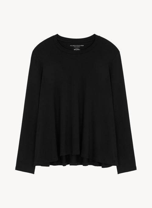 T-shirt en viscose et élasthanne - MAJESTIC FILATURES