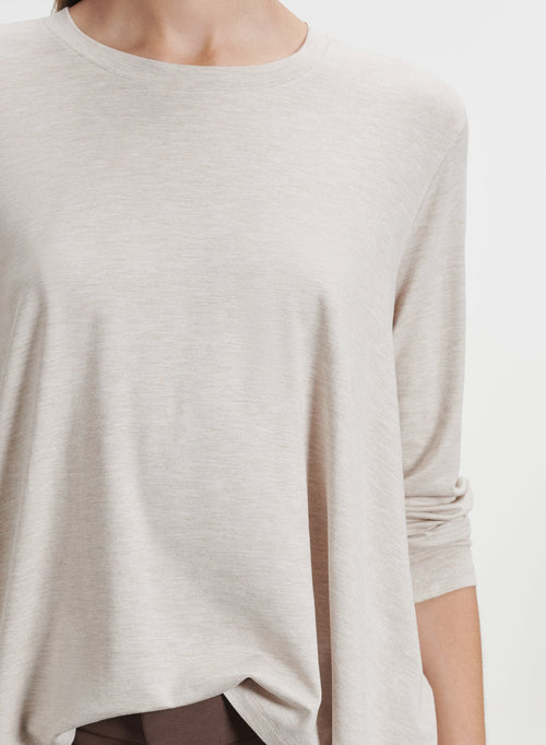 T-shirt en viscose et élasthanne - MAJESTIC FILATURES