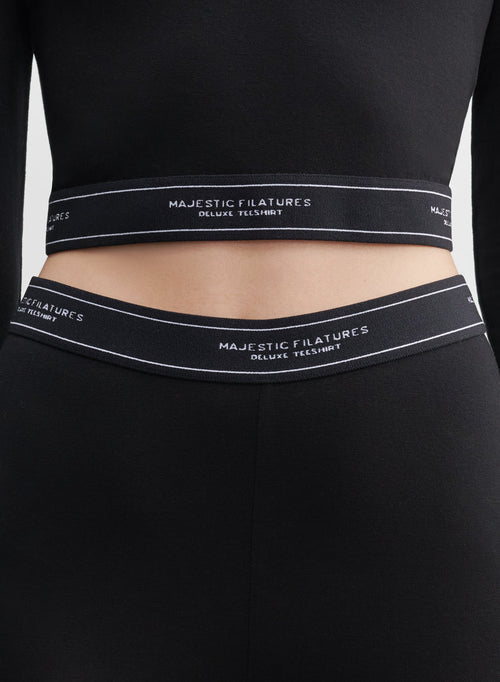 T-shirt en viscose et élasthanne - MAJESTIC FILATURES