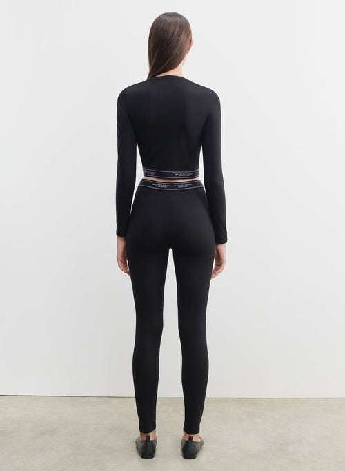 T-shirt en viscose et élasthanne - MAJESTIC FILATURES
