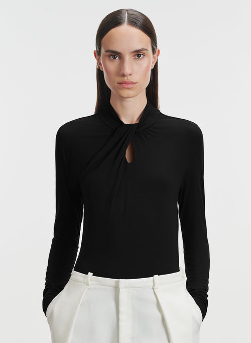 T-shirt en viscose et élasthanne - MAJESTIC FILATURES