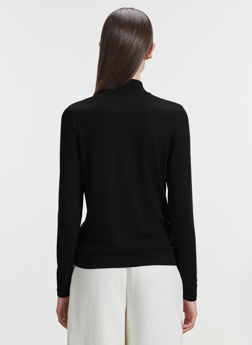 T-shirt en viscose et élasthanne - MAJESTIC FILATURES