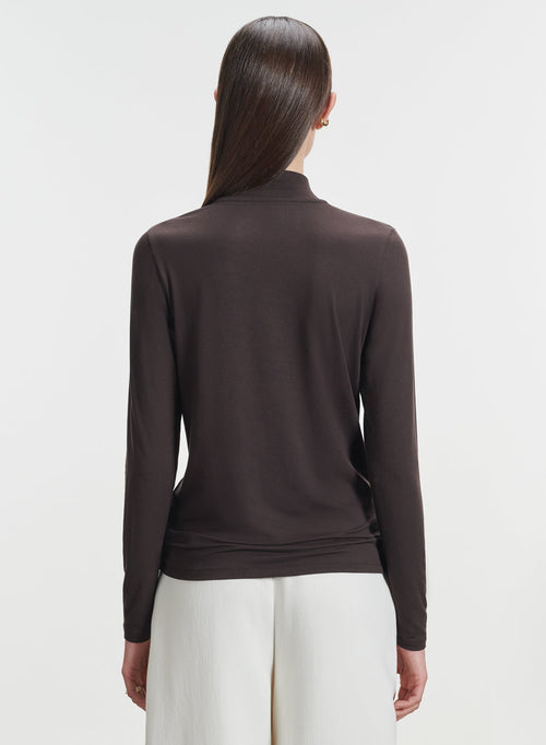 T-shirt en viscose et élasthanne - MAJESTIC FILATURES