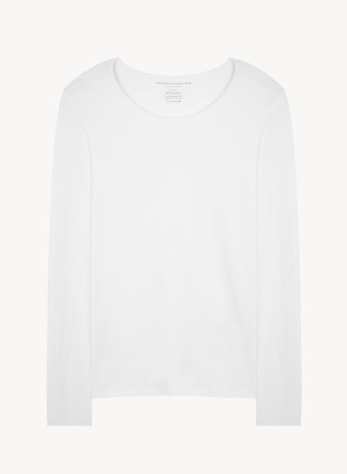 T-shirt en viscose et élasthanne - MAJESTIC FILATURES