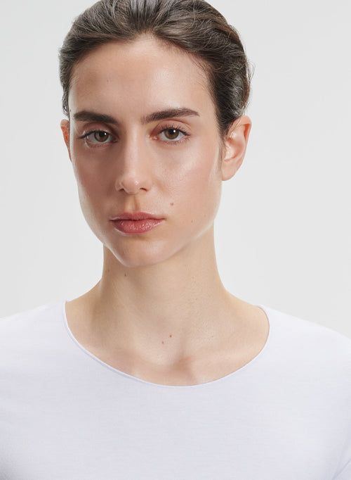T-shirt en viscose et élasthanne - MAJESTIC FILATURES