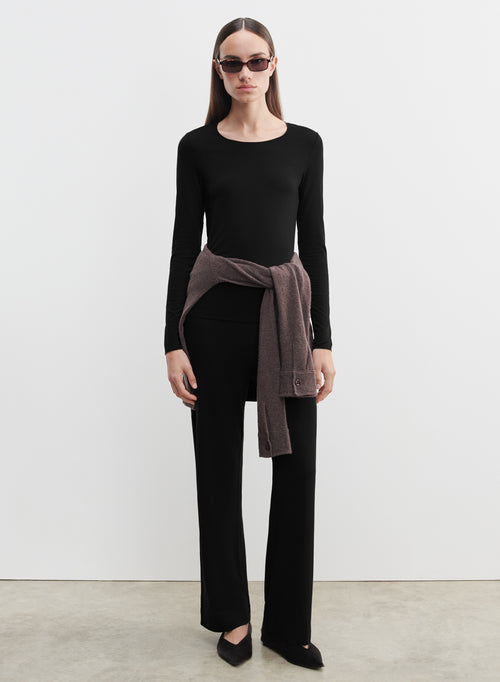 T-shirt en viscose et élasthanne - MAJESTIC FILATURES