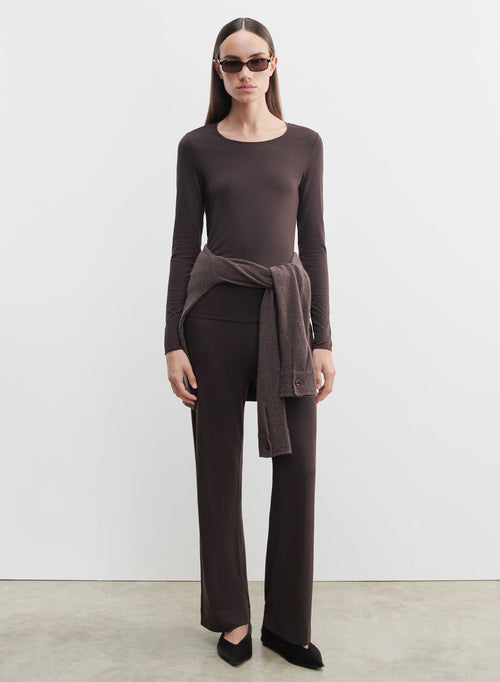 T-shirt en viscose et élasthanne - MAJESTIC FILATURES